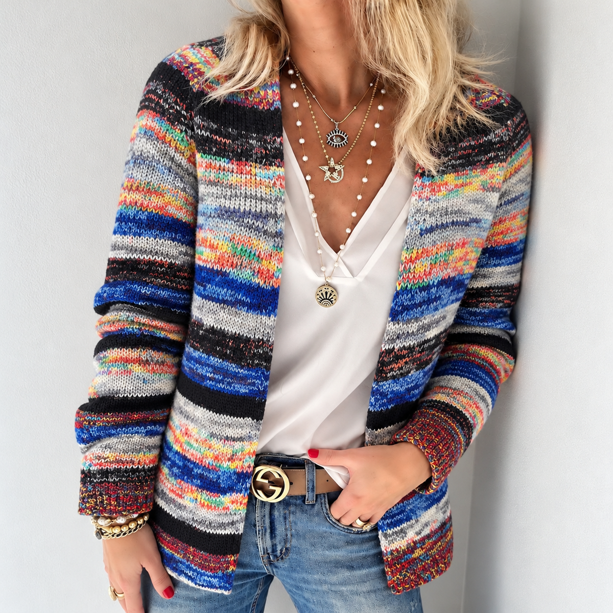 Beautiful Chaos Cardigan Small-Plus Size