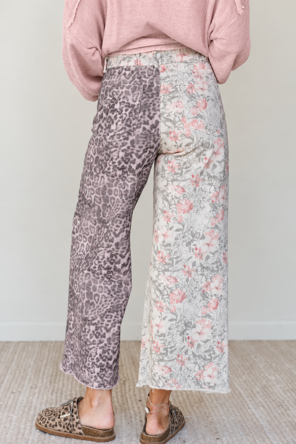 Wildflower & Wildcat Wide-Leg Jeans